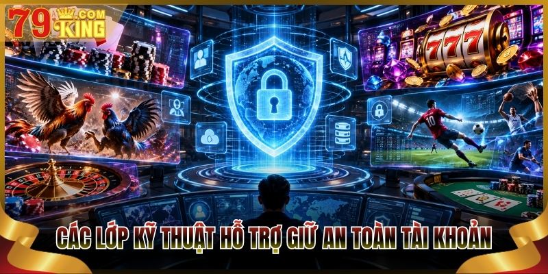 Các lớp kỹ thuật hỗ trợ giữ an toàn tài khoản 