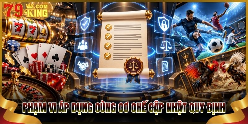 Phạm vi áp dụng cùng cơ chế cập nhật quy định 