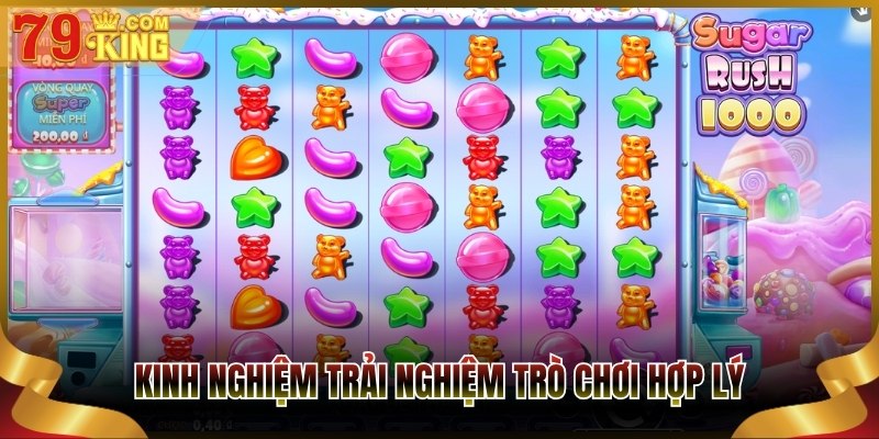 Kinh nghiệm trải nghiệm trò chơi hợp lý